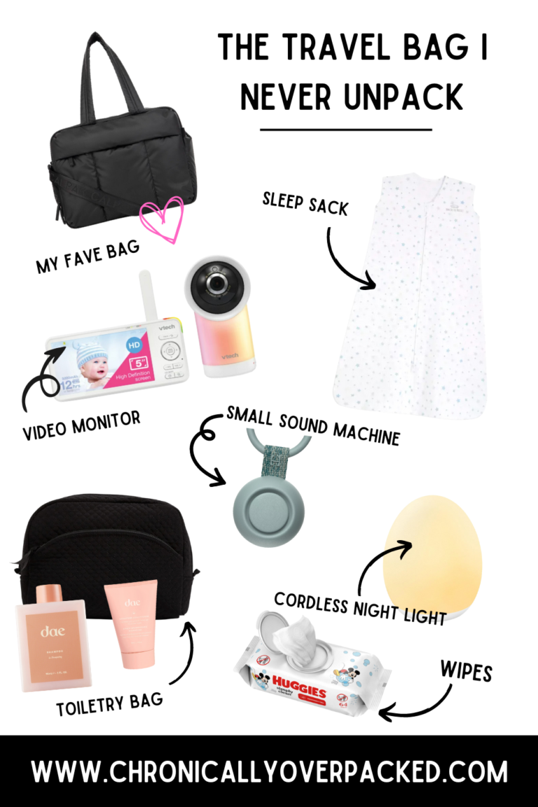 My Never-Unpacked Travel Bag